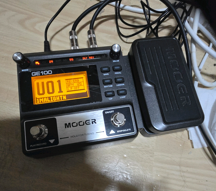 ge100 기타 멀티이펙터--1