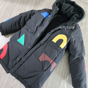 보보쇼즈 아동 리버시블 롱 패딩 134cm