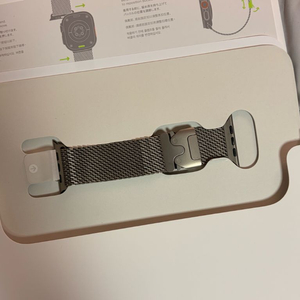 애플워치 티타늄 밀레니즈 루프 티타늄 S사이즈 이미지