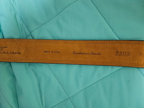 REMO TULLIANI PLAIN 남성 가죽 벨트--4