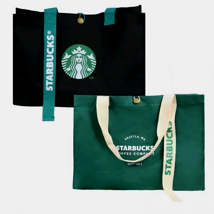 스타벅스 시애틀 숄더백 스타벅스 에코백 캔버스 가방 이미지