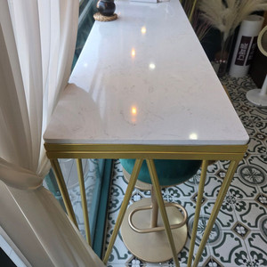 카페 스타일 화이트 바테이블 바텐테이블 홈바테이블 대리석테이블 의자 세트