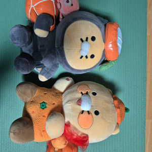 카카오프렌즈 춘식이&라이언 할로윈 인형 세트