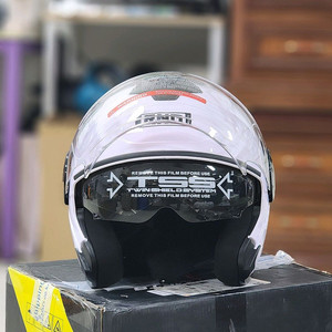 [오토바이 헬멧] RNG BY-760 2XL 화이트 이미지