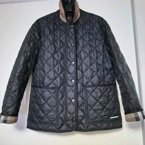 버버리 퀼팅 자켓 블랙