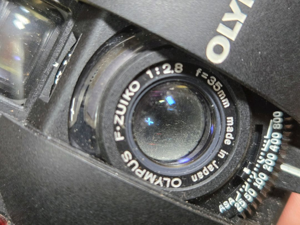 올림푸스 XA 카메라와 후레쉬 A11세트-하자품 이미지