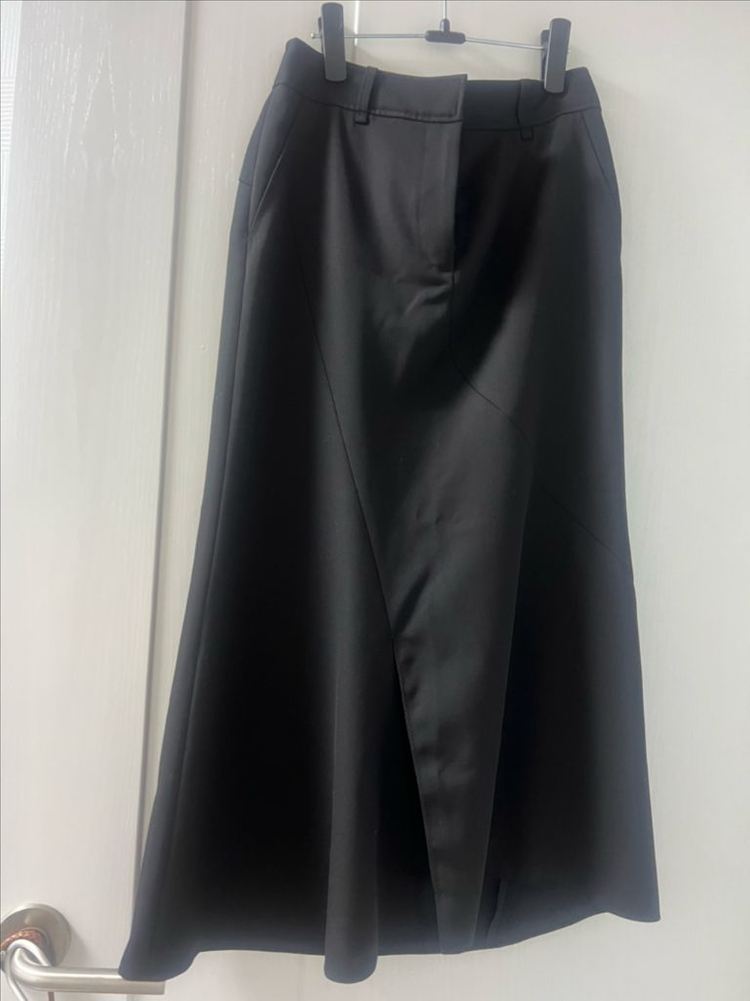 타임 울 슬릿 플레어 스커트(새상품) 이미지