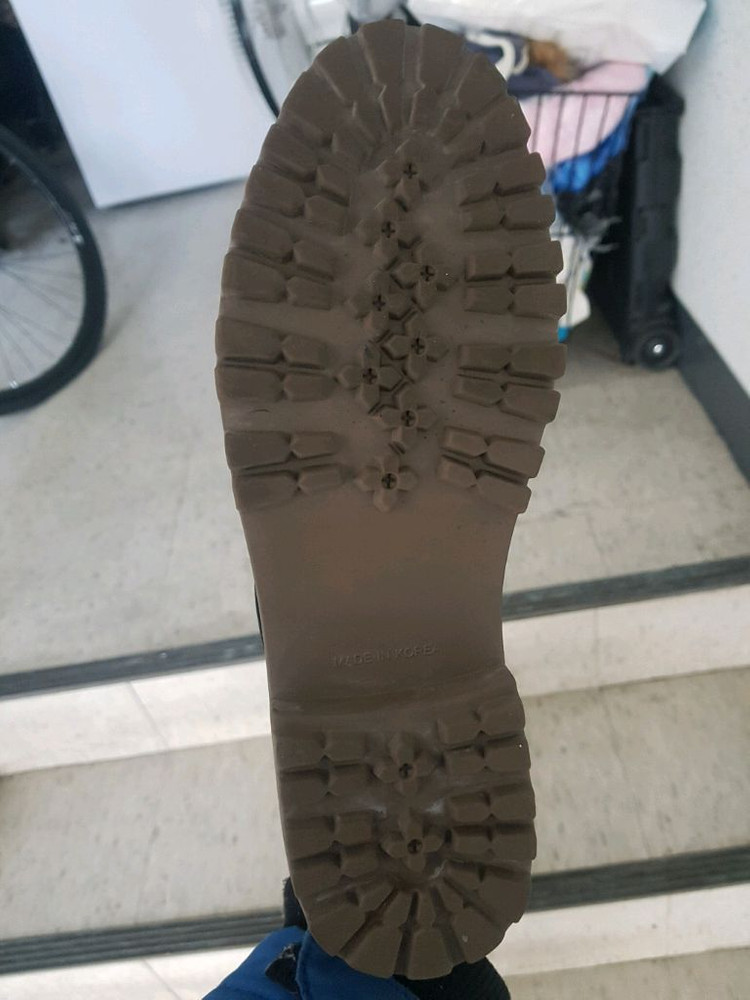 검정색 남성 부츠--3