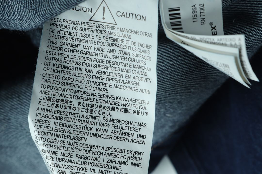 W(XL) 자라 집업 바람막이 점퍼자켓 인디고 데님--6