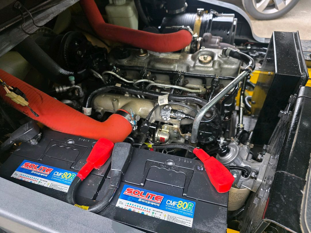 현대 4.5톤 로테이팅 지게차 이미지