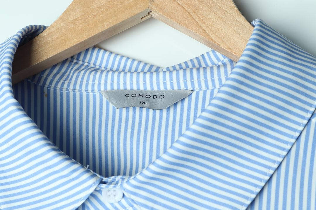 (XL) 브랜드빈티지 셔츠 남방 폴리 스트라이프 보들 이미지