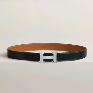 에르메스 벨트 남성벨트 H버클 & 리버서블 가죽 스트랩 누아(블랙)/골드 100사이즈