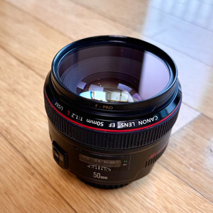 EF50mm f1.2L 오이만두 정품제품보증서ㅇ 4%내에서 네고가능 이미지