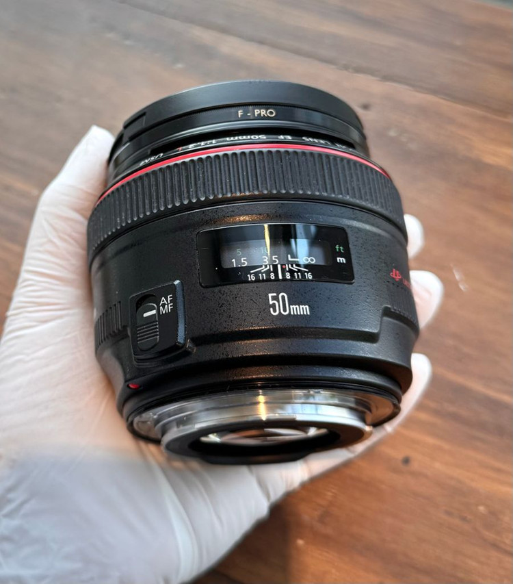 EF50mm f1.2L 오이만두 정품제품보증서ㅇ 4%내에서 네고가능 이미지