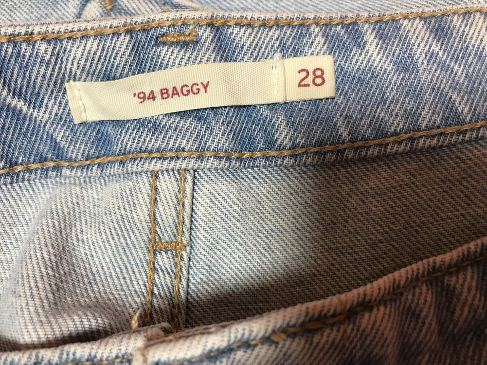 리바이스 카고 데님 블랙진 트러커--2