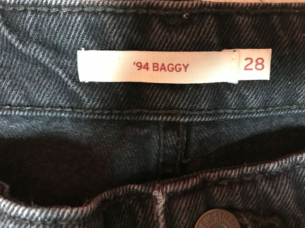 리바이스 카고 데님 블랙진 트러커--6