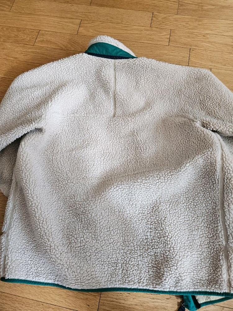 파타고니아 레트로 x 후리스 플리스 자켓 양털 신칠라 그린 m 이미지