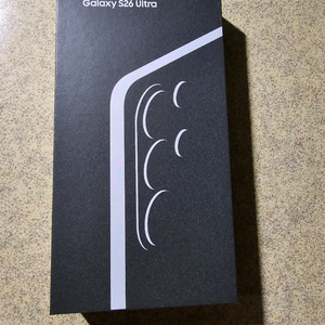 갤럭시 S26 울트라 블랙 1TB 미개봉 자급제