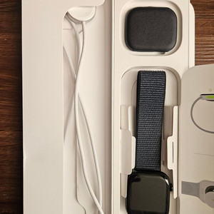 애플워치 시리즈 10 제트 블랙 알루미늄 46mm gps 미사용 새상품 * 리퍼제품 아님 새상품임 이미지