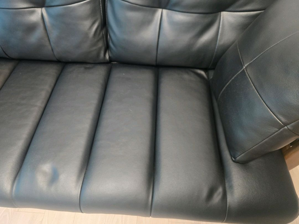 4인용 가죽 소파 우드코 280 이미지