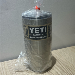 새상품) YETTI 예티 램블러 20oz 텀블러 (591ml) 귀한 스텐컬러