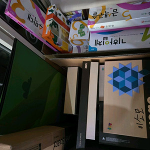 몬테소리 토이방+ 리틀수학+ 교구장 +포몽드인견이불+ 프뢰벨음원및기타 일괄 이미지