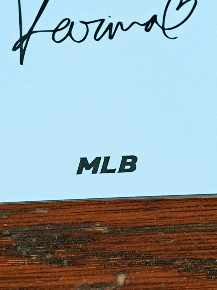 MLB 에스파 카리나 2026 신상 한정판 포토카드 (라이트 그레이 버전) 판매 이미지