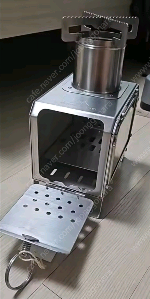 캠핑용 유리 휴대용 화목 난로 - 새상품 이미지