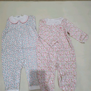 블루독베이비 외출 우주복 새상품2개 6~18개월