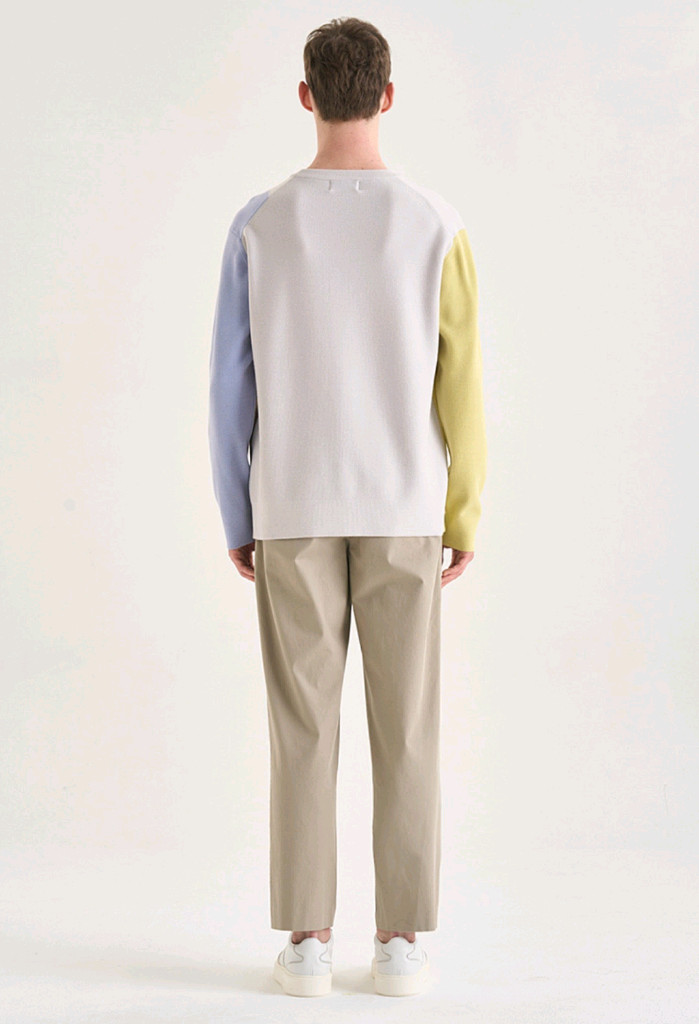 타임옴므 아가일 울스웨터 100사이즈 이미지