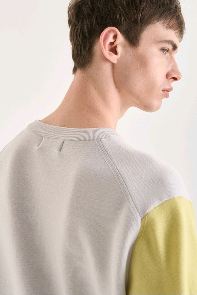 타임옴므 아가일 울스웨터 100사이즈 이미지