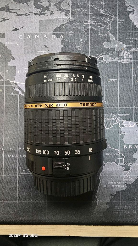 캐논 EOS 400D DSLR 카메라와 탐론 AF 18-200mm F/3.5-6.3 렌즈 세트 이미지