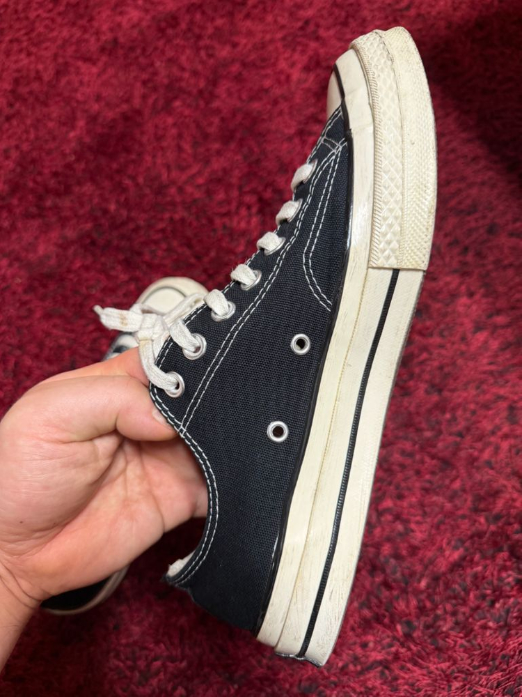 CONVERSE 컨버스 척 70 클래식 블랙 162058C 판매 이미지