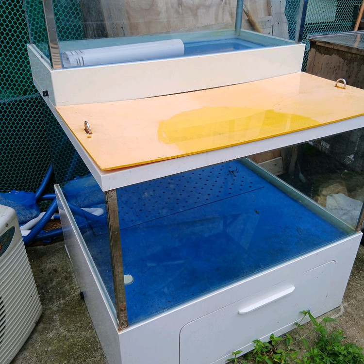 업소용 2단 수족관 상태좋음 이미지