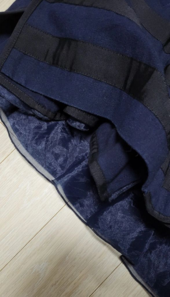 질스튜어트 A라인 후드 탈부착 세일러 자켓--5