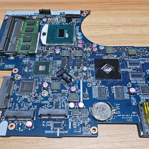 (부품용) 한성 P54M 메인보드 CPU RAM 세트