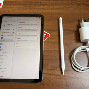 아이패드 미니 7 128GB Wifi 스그 + 애플펜슬 프로 + 애플케어
