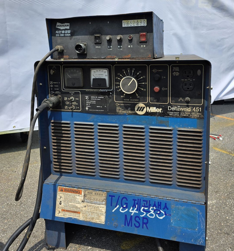 미국 밀러 Deltaweld 451 MIG CO2용접기 케이블10m 세트 케이블 연장 가능(wc03-145) 이미지