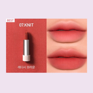 3CE 캐시미어 허그 립스틱 07니트 / 쓰리씨이 마그넷 올리브영 올영 이미지