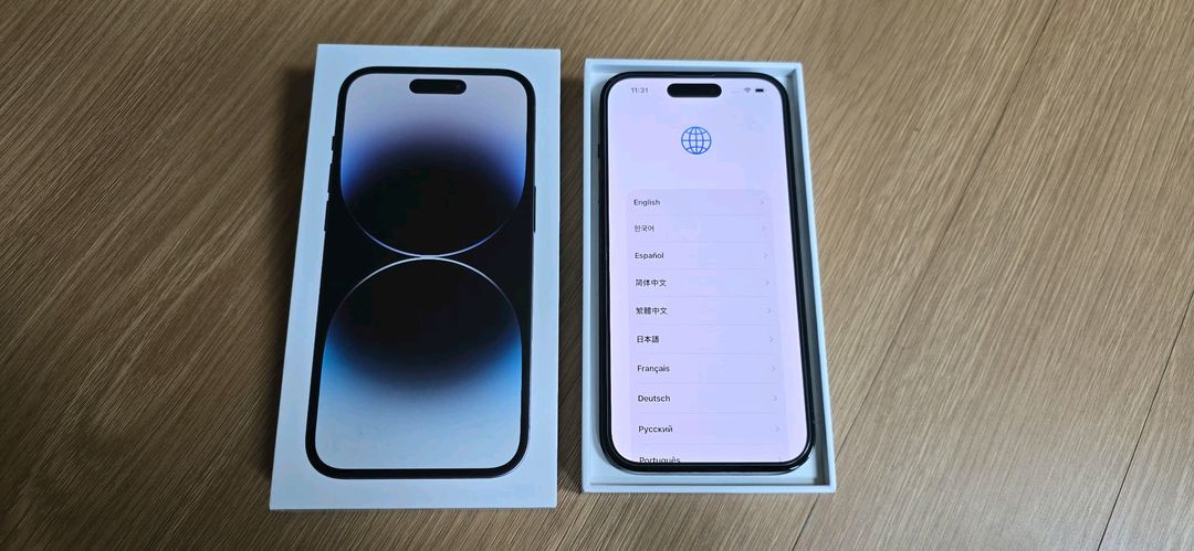 아이폰14 프로 128g 액정 신품교체(고스트현상있음) 이미지