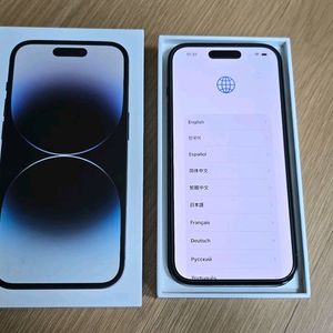 아이폰14 프로 128g 액정 신품교체(고스트현상있음) 이미지