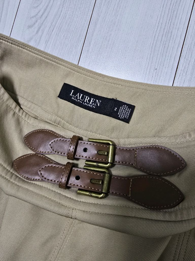 랄프로렌 롱스커트 2사이즈 레이온100% 운포--2