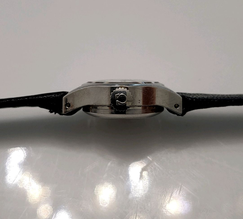 오메가 드빌 은장 여성 레이디 오토매틱 시계 빈티지 여자 손목시계 팔찌 이미지