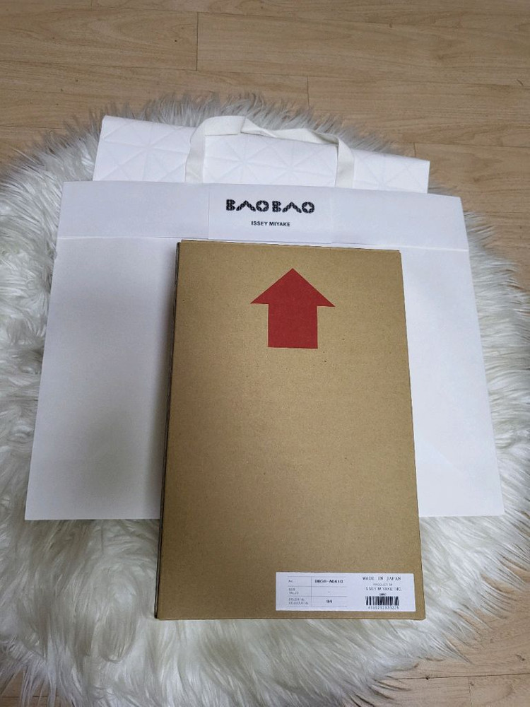 이세이미야케 바오바오 캐럿 백 미니 건메탈 이미지