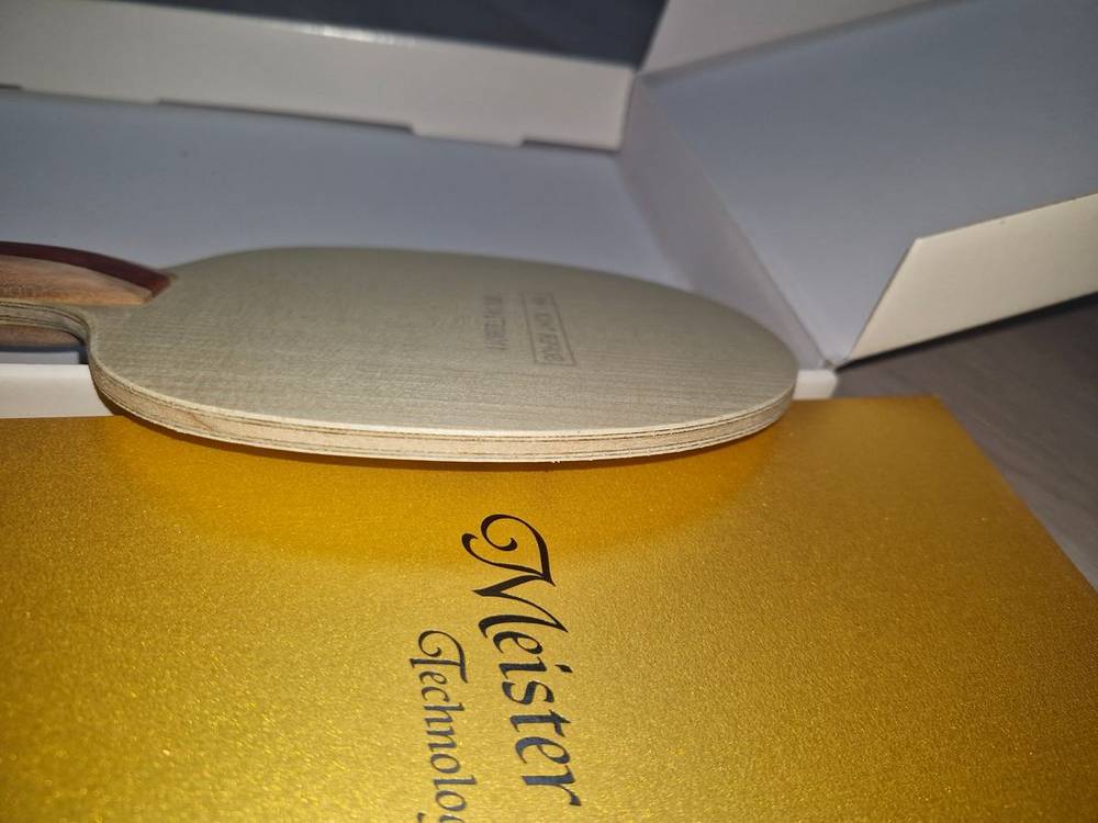 탁구 라켓 니타쿠 바잘텍 4S 87.9g 풀박스 팝니다--2