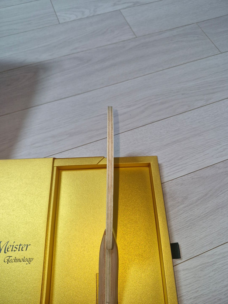 탁구 라켓 니타쿠 바잘텍 4S 87.9g 풀박스 팝니다--5