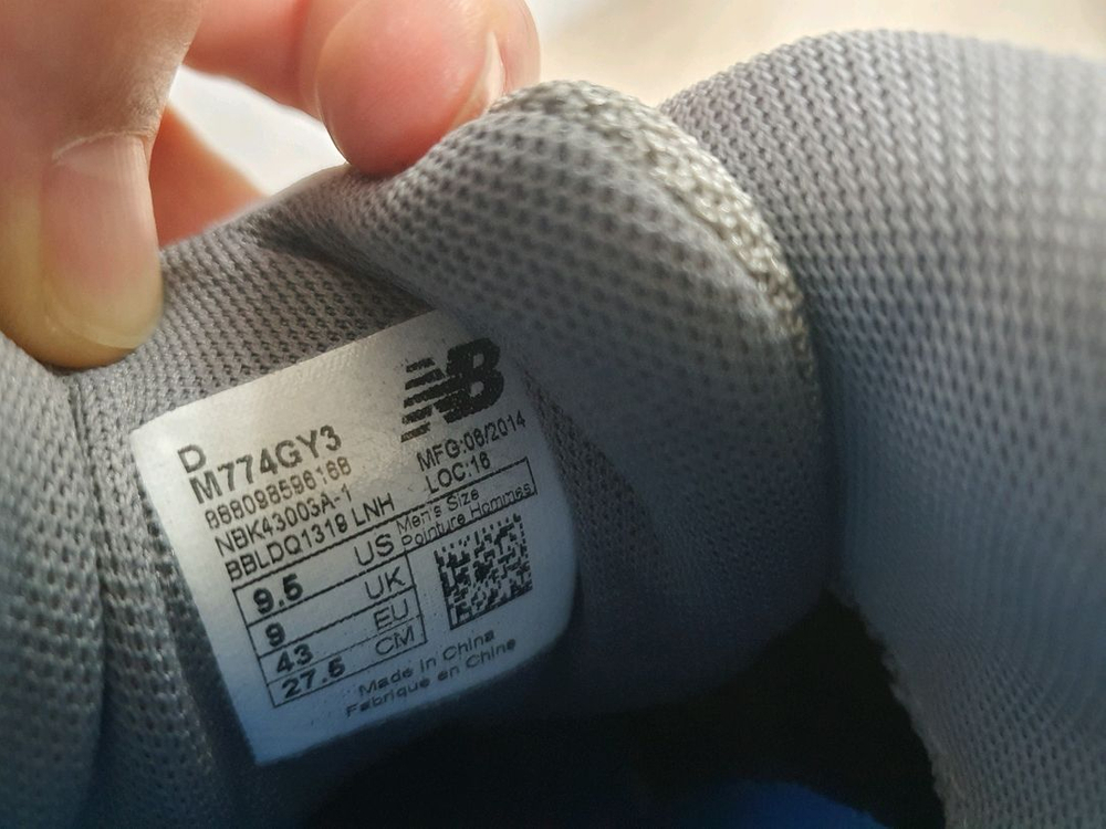 275 뉴발란스 774 운동화 스니커즈 신발 275사이즈 완전깨끗해요 이미지