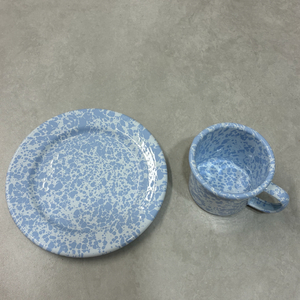 크로우캐년 마블 비기너 세트 (머그+플레이트) 새상품