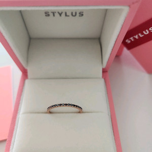 STYLUS 블랙다이아반지