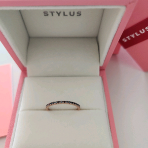 STYLUS 블랙다이아반지